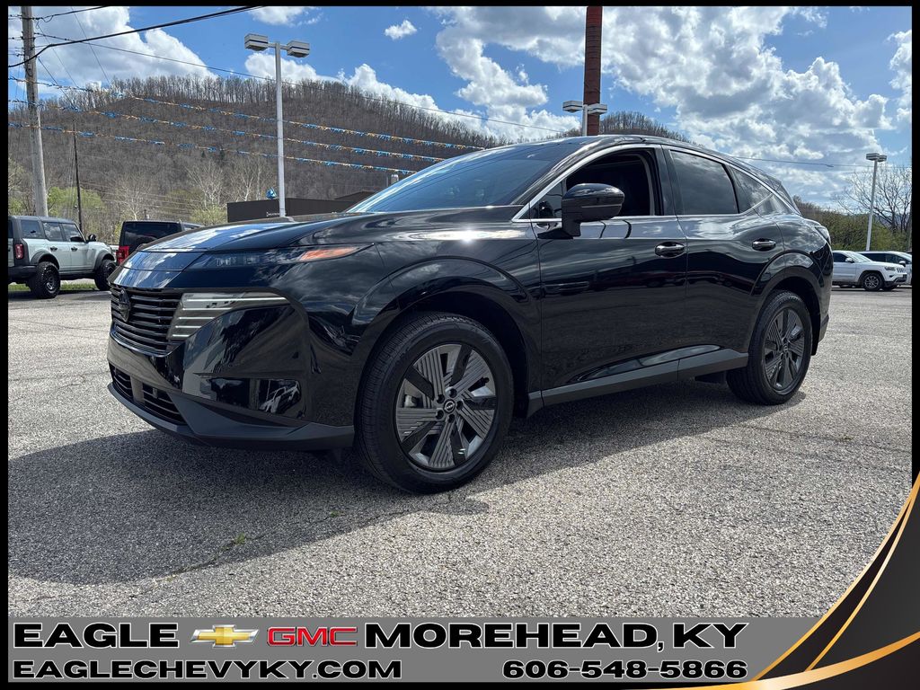 Super Black 2025 Nissan Murano SL AWD SUV / Crossover All-Wheel Drive 9-Speed Automatic