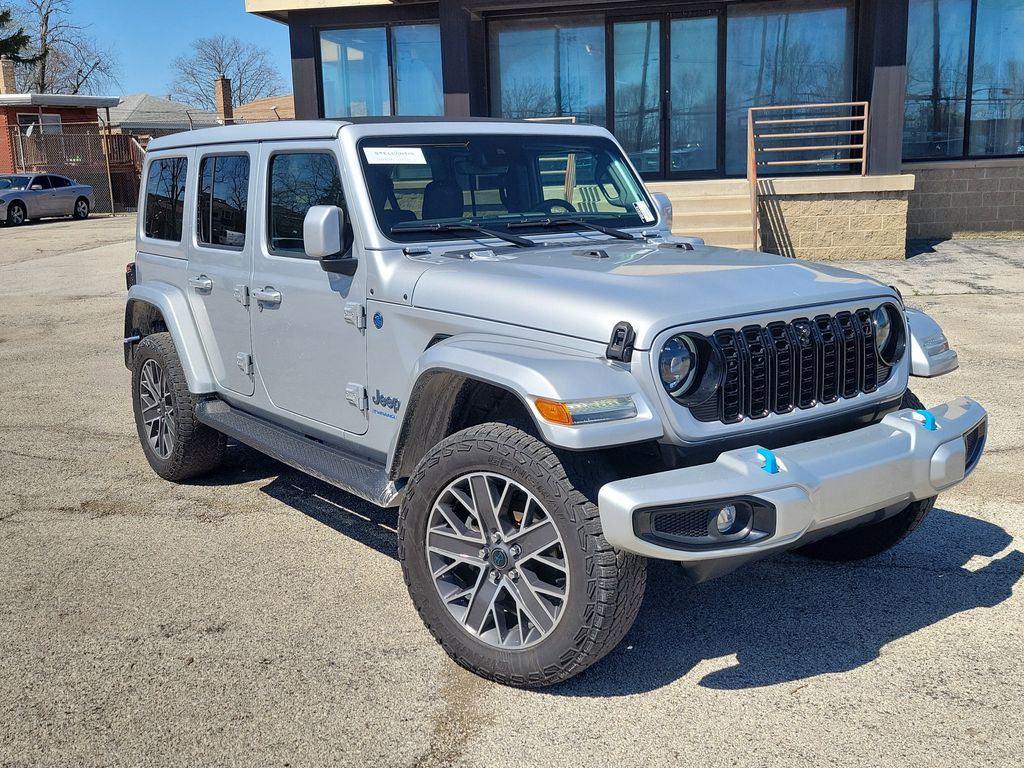 Silver Zynith Clearcoat 2024 Jeep Wrangler 4xe High Altitude 4WD SUV / Crossover Four-Wheel Drive 8-Speed Automatic