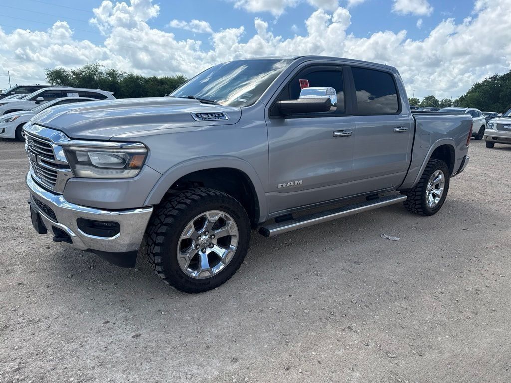Billet Silver Metallic Clearcoat 2019 RAM 1500 Pickup Truck Four-Wheel Drive 8-Speed Automatic