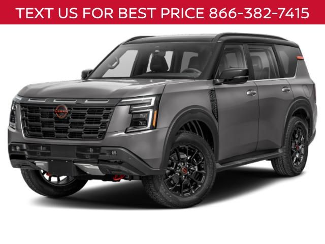 Gun Metallic/Super Black 2026 Nissan Armada SUV / Crossover Four-Wheel Drive 9-Speed Automatic