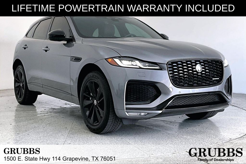 Eiger Gray Metallic 2024 Jaguar F-PACE SUV / Crossover All-Wheel Drive 8-Speed Automatic