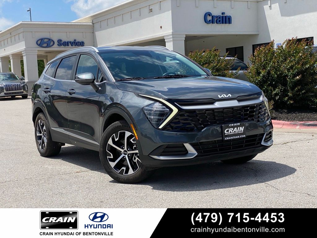 Gray 2024 Kia Sportage EX AWD SUV / Crossover All-Wheel Drive 8-Speed Automatic