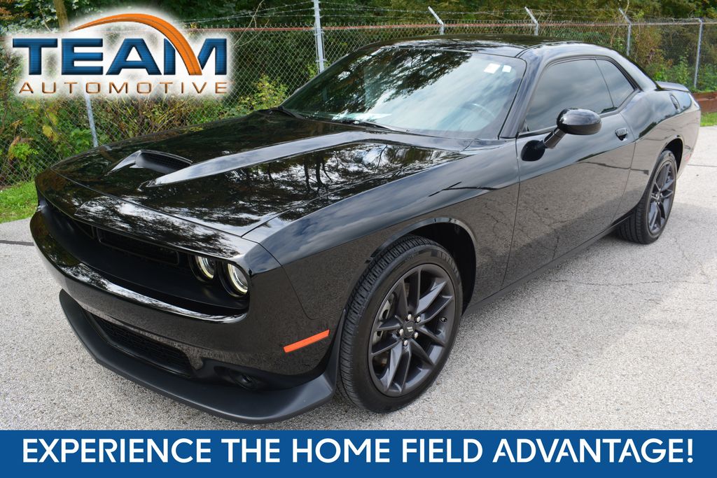 Pitch Black Clearcoat 2021 Dodge Challenger Coupe All-Wheel Drive 8-Speed Automatic