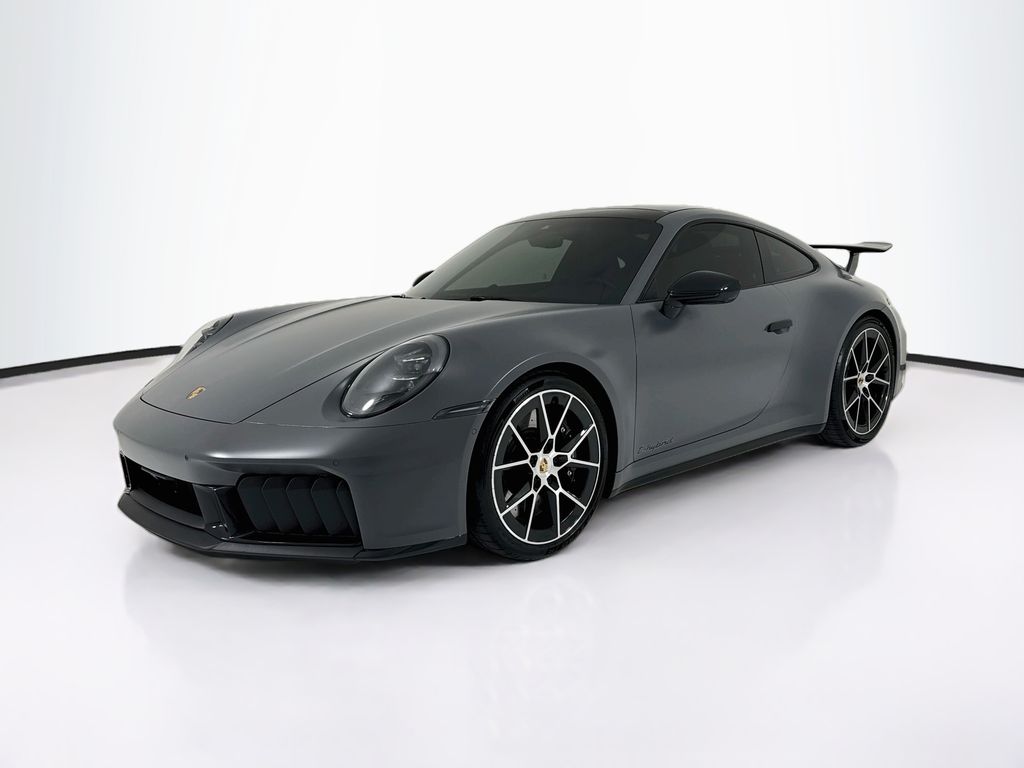 Gray (Slate Grey Neo) 2026 Porsche 911 Coupe Rear-Wheel Drive 8-Speed Automatic