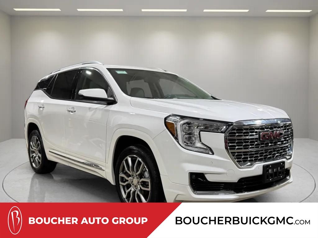 Summit White 2023 GMC Terrain SUV / Crossover All-Wheel Drive 9-Speed Automatic