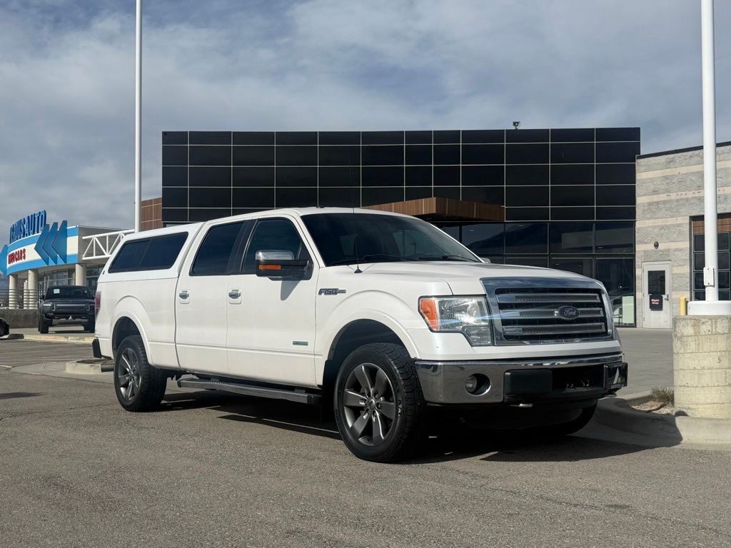White Platinum Clearcoat Metallic 2013 Ford F-150 Pickup Truck Four-Wheel Drive 6-Speed Automatic