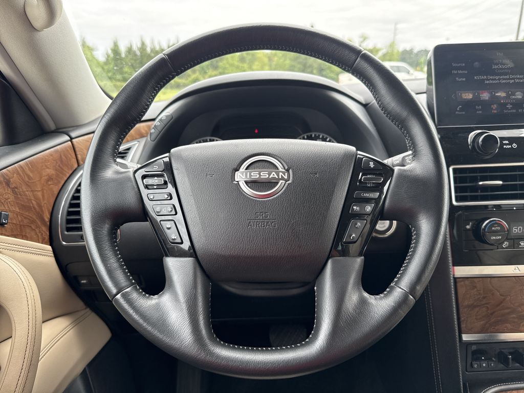 2023 Nissan Armada SL White at Central Houston Nissan