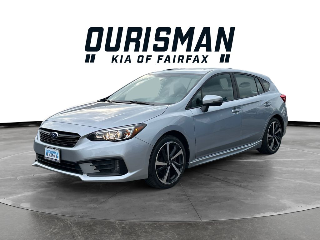 Ice Silver Metallic 2022 Subaru Impreza Sport Wagon AWD Wagon All-Wheel Drive Continuously Variable Transmission