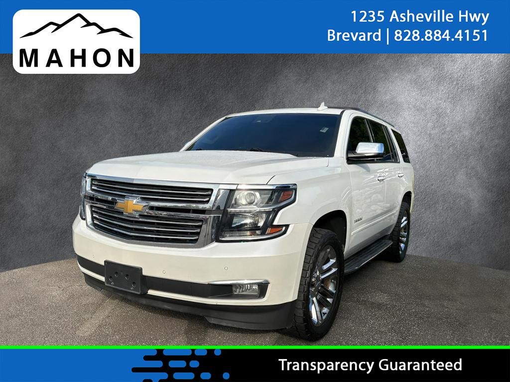 White (Iridescent Pearl Tricoat) 2017 Chevrolet Tahoe SUV / Crossover Four-Wheel Drive 6-Speed Automatic Overdrive