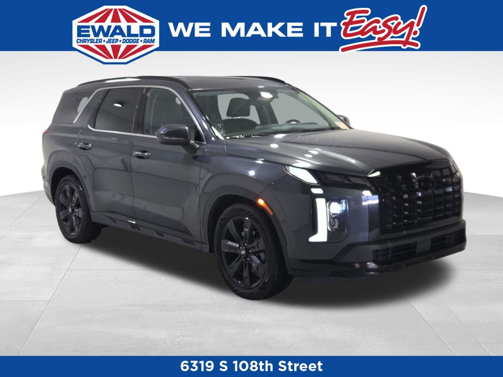 Gray (Steel Graphite) 2024 Hyundai Palisade SUV / Crossover All-Wheel Drive 8-Speed Automatic