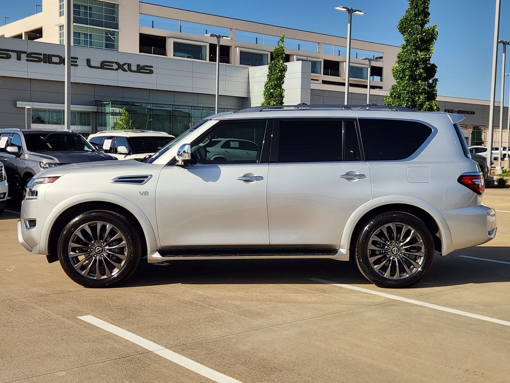 2022 Nissan Armada Platinum Silver at Bravo Nissan