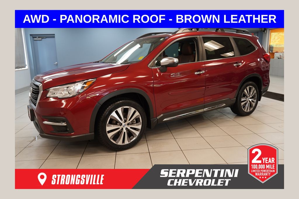 Crimson Red Pearl 2019 Subaru Ascent Touring 7-Passenger AWD SUV / Crossover All-Wheel Drive Continuously Variable Transmission