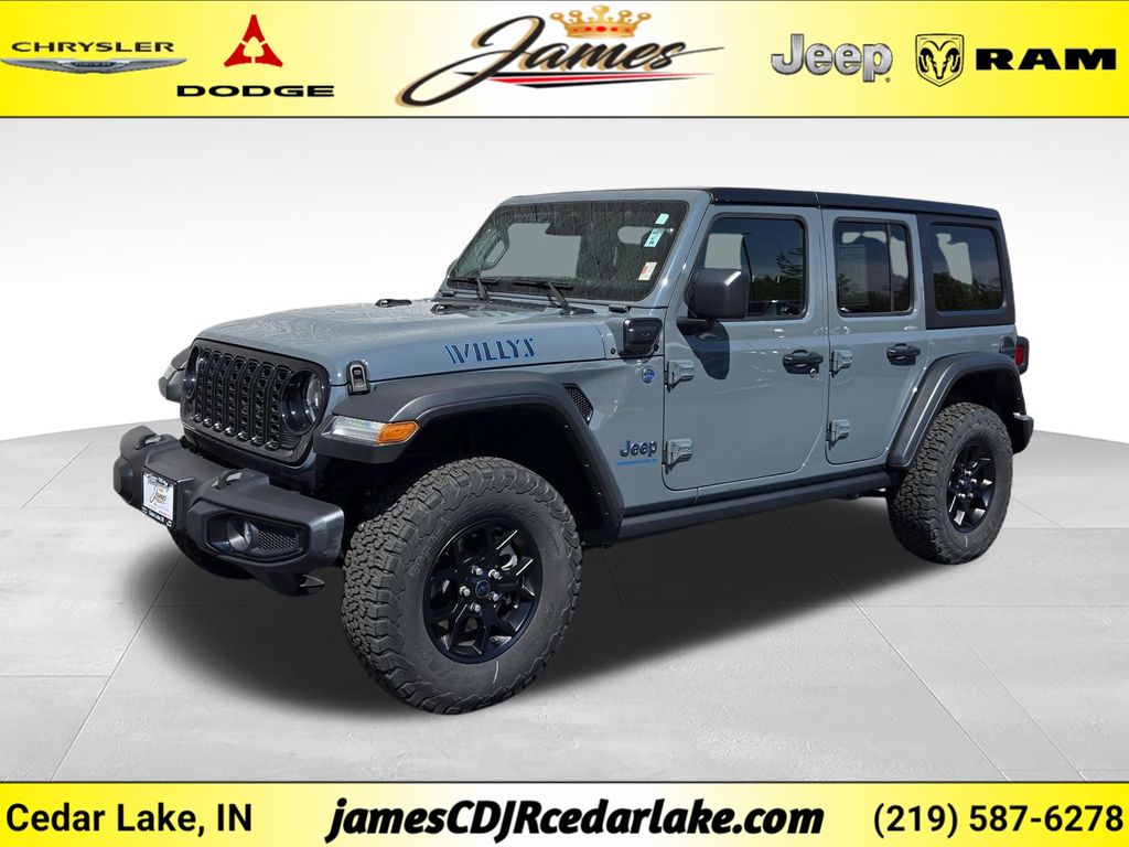 Anvil Clear Coat 2025 Jeep Wrangler 4xe SUV / Crossover Four-Wheel Drive 8-Speed Automatic
