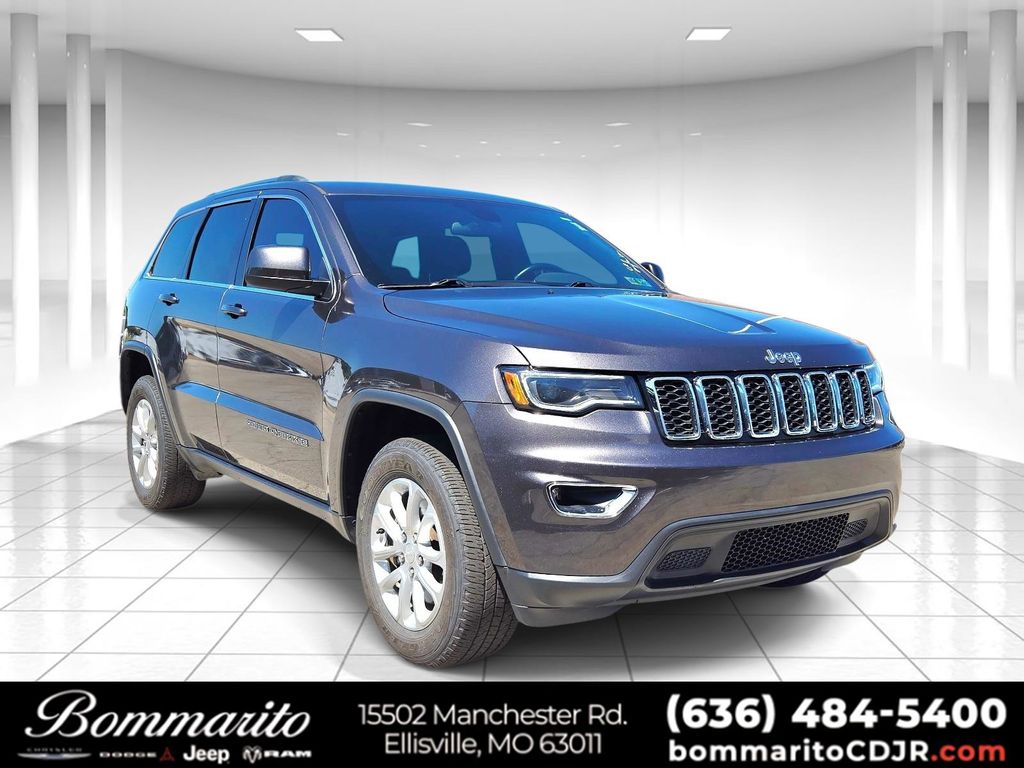 Crystal Metallic 2021 Jeep Grand Cherokee SUV / Crossover Four-Wheel Drive 8-Speed Automatic