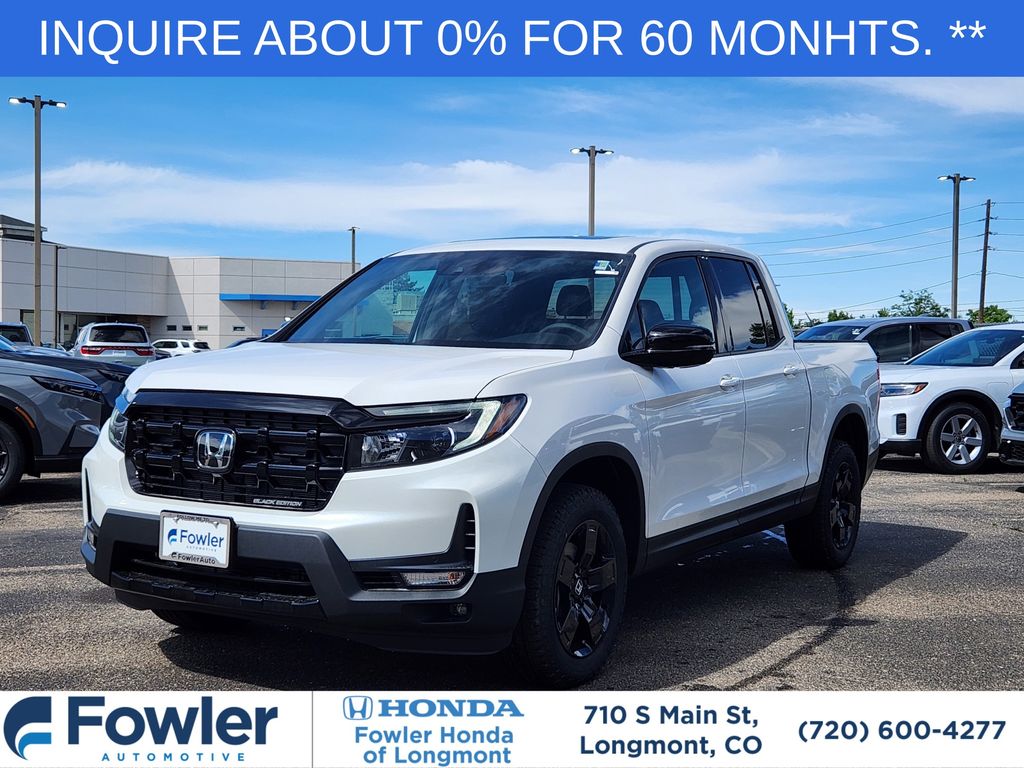 Platinum White Pearl 2026 Honda Ridgeline Pickup Truck All-Wheel Drive 9-Speed Automatic