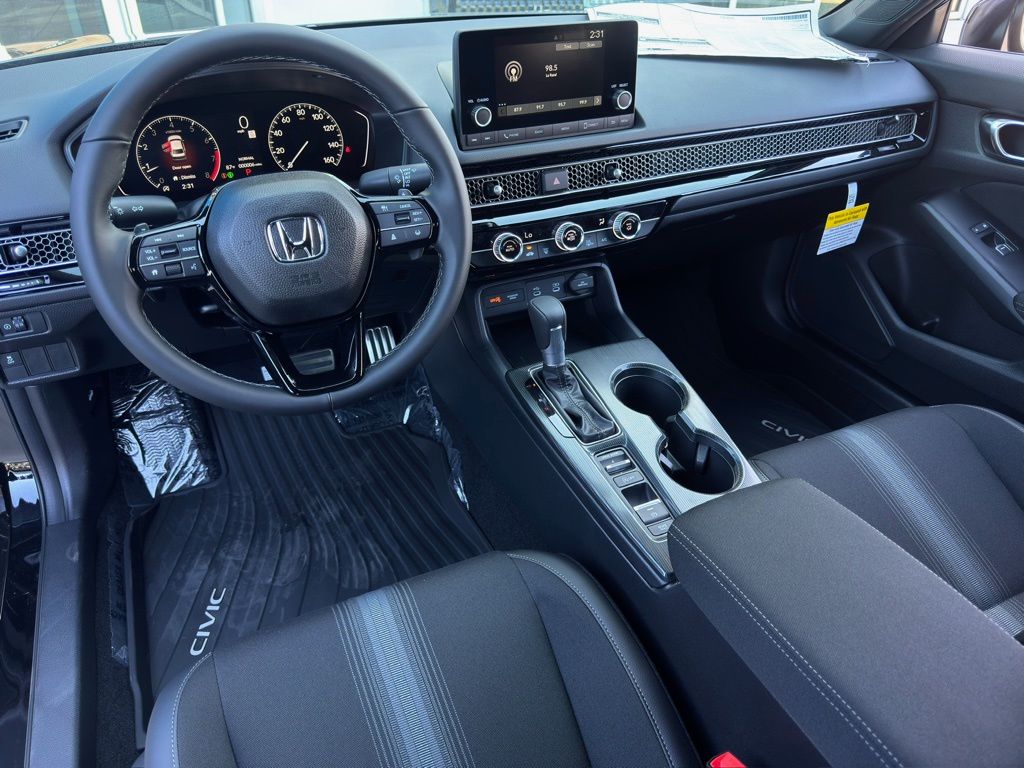 2026 Honda Civic Sport Black at Classic Honda Galveston