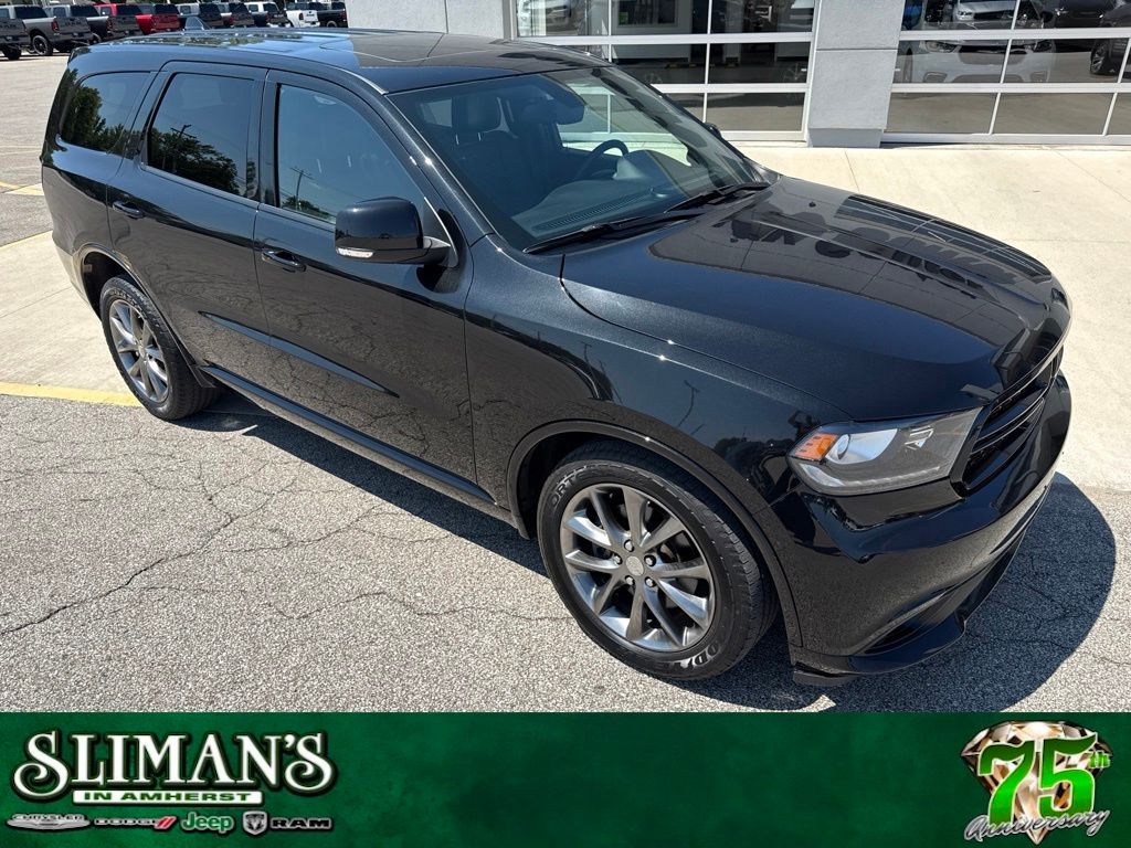 Brilliant Black Crystal Pearlcoat 2014 Dodge Durango SUV / Crossover All-Wheel Drive 8-Speed Automatic