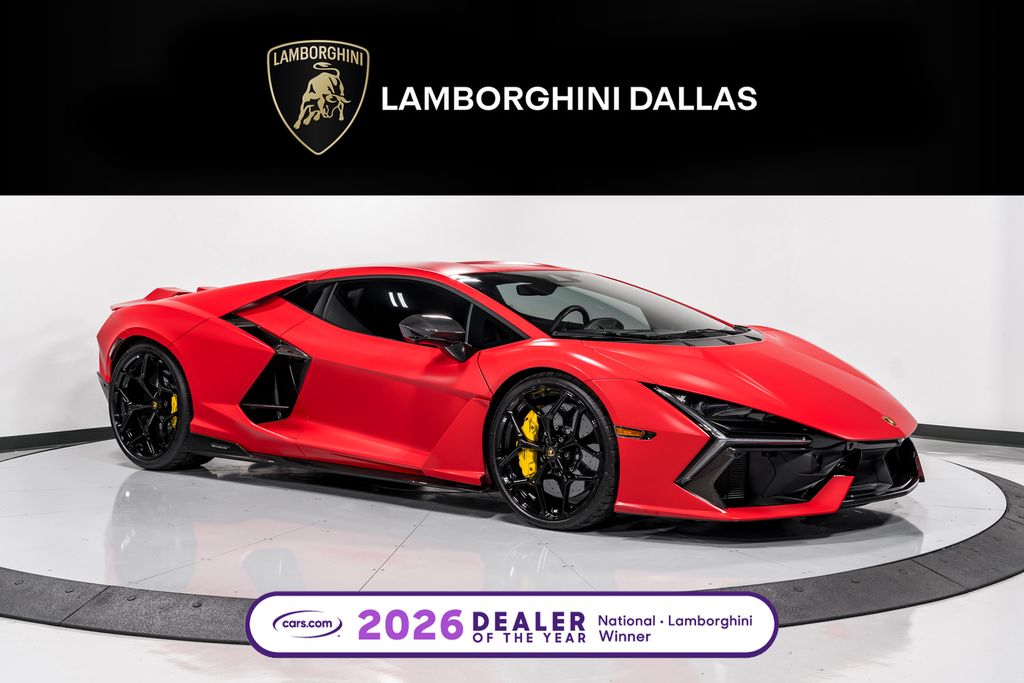 Rosso Mimir Matt 2025 Lamborghini Revuelto AWD Coupe All-Wheel Drive 8-Speed Dual Clutch
