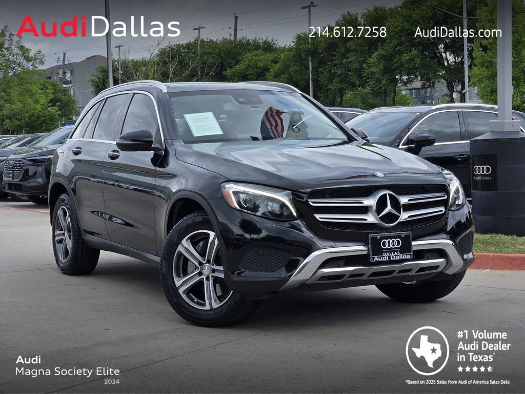 Black 2016 Mercedes-Benz GLC 300 4MATIC SUV / Crossover All-Wheel Drive 9-Speed Automatic