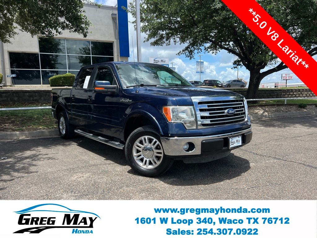 2013 Ford F-150 Lariat SuperCrew Azul (Blue Jeans Metallic) Camioneta 4X2 6 velocidades Automática