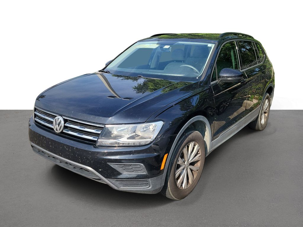 Deep Black 2020 Volkswagen Tiguan SUV / Crossover Front-Wheel Drive 8-Speed Automatic