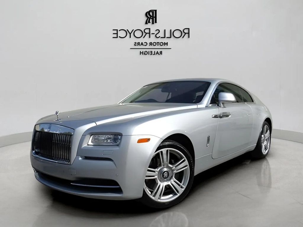 Silver 2014 Rolls-Royce Wraith Coupe Rear-Wheel Drive 8-Speed Automatic