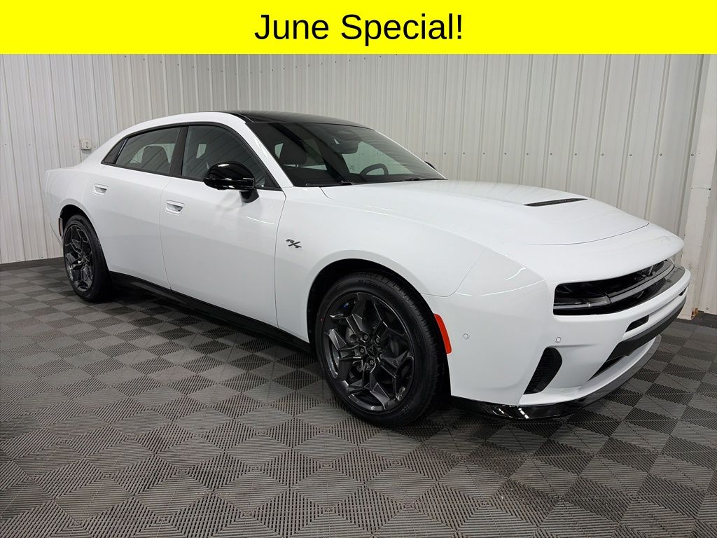 Bright White Clearcoat 2026 Dodge Charger R/T Sedan AWD Sedan All-Wheel Drive 8-Speed Automatic