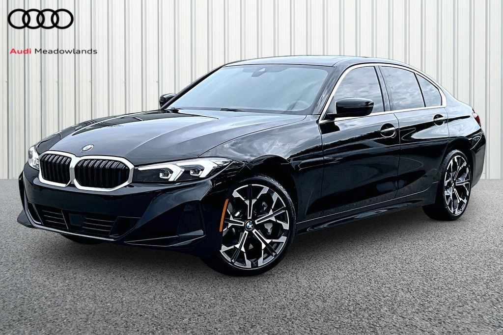 Jet Black 2026 BMW 3 Series Sedan All-Wheel Drive 8-Speed Automatic