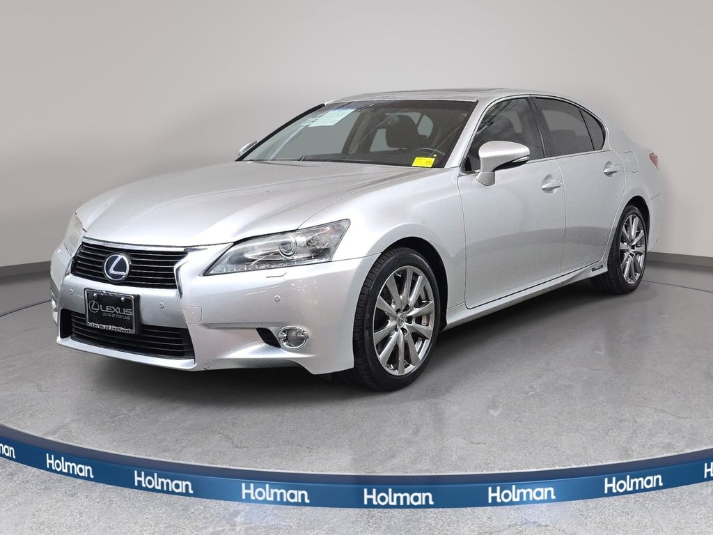 Gray (Liquid Platinum) 2013 Lexus GS Hybrid 450h RWD Sedan Rear-Wheel Drive Continuously Variable Transmission