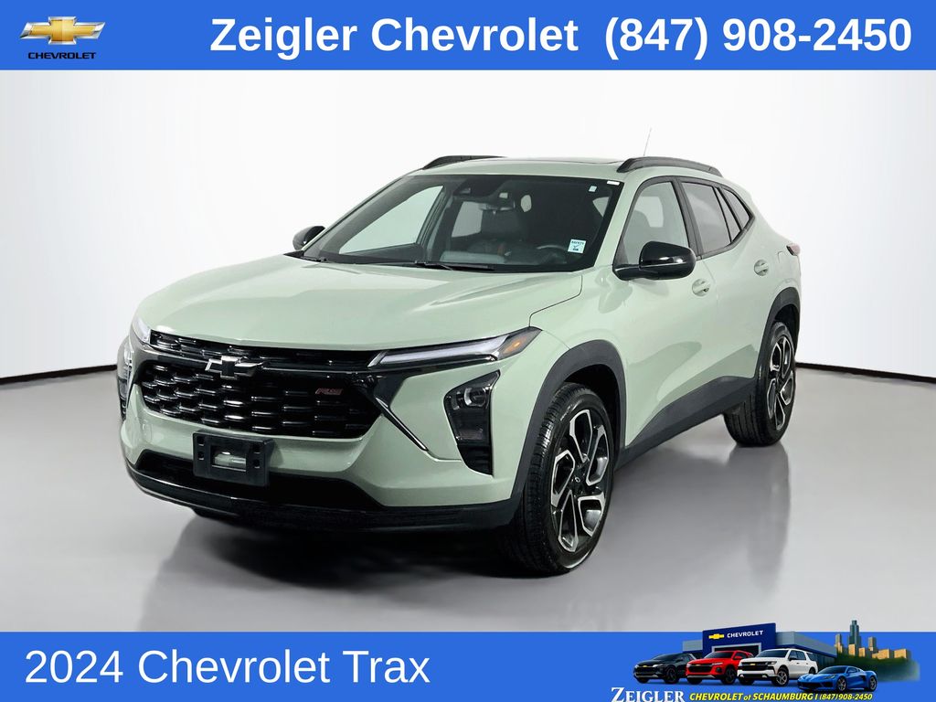 Cacti Green 2024 Chevrolet Trax SUV / Crossover Front-Wheel Drive 6-Speed Automatic