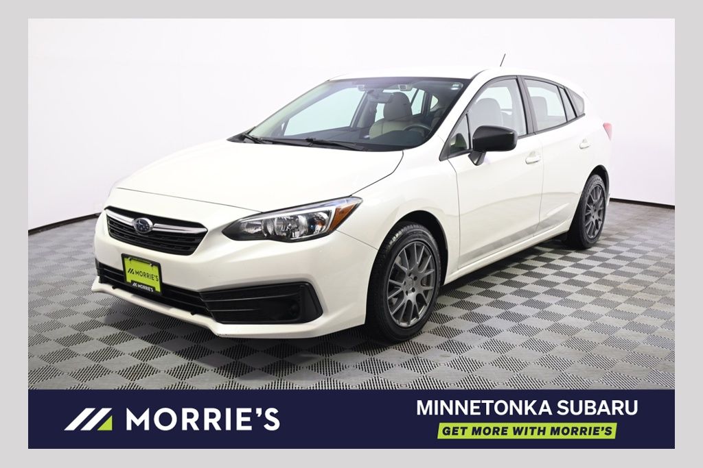 Crystal White Pearl 2023 Subaru Impreza Wagon All-Wheel Drive Continuously Variable Transmission