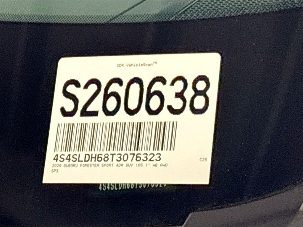 2026 Subaru Forester Sport