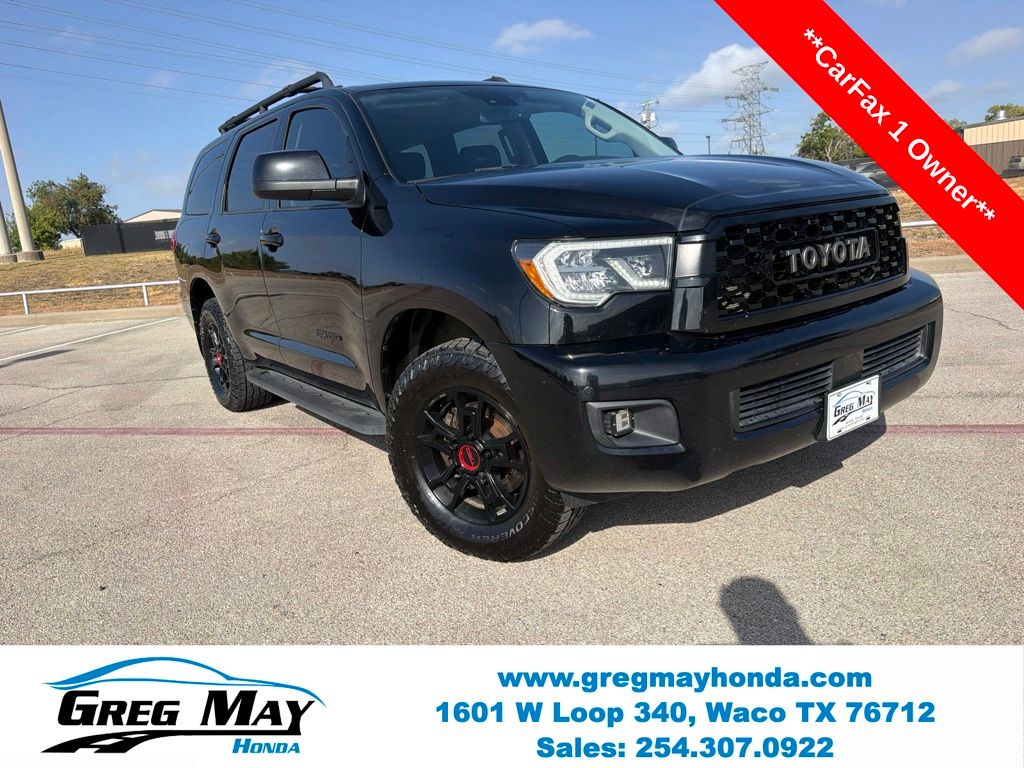 Midnight Black Metallic 2021 Toyota Sequoia SUV / Crossover Four-Wheel Drive 6-Speed Automatic