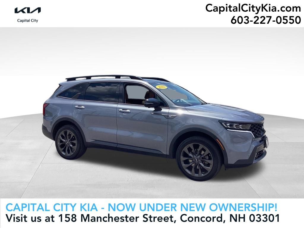 Everlasting Silver 2022 Kia Sorento SUV / Crossover All-Wheel Drive 8-Speed Dual Clutch