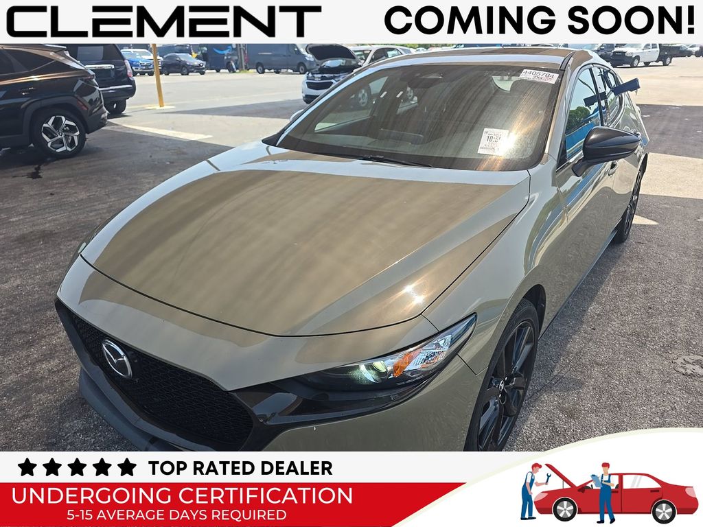 Zircon Sand Metallic 2024 Mazda MAZDA3 Hatchback All-Wheel Drive 6-Speed Automatic
