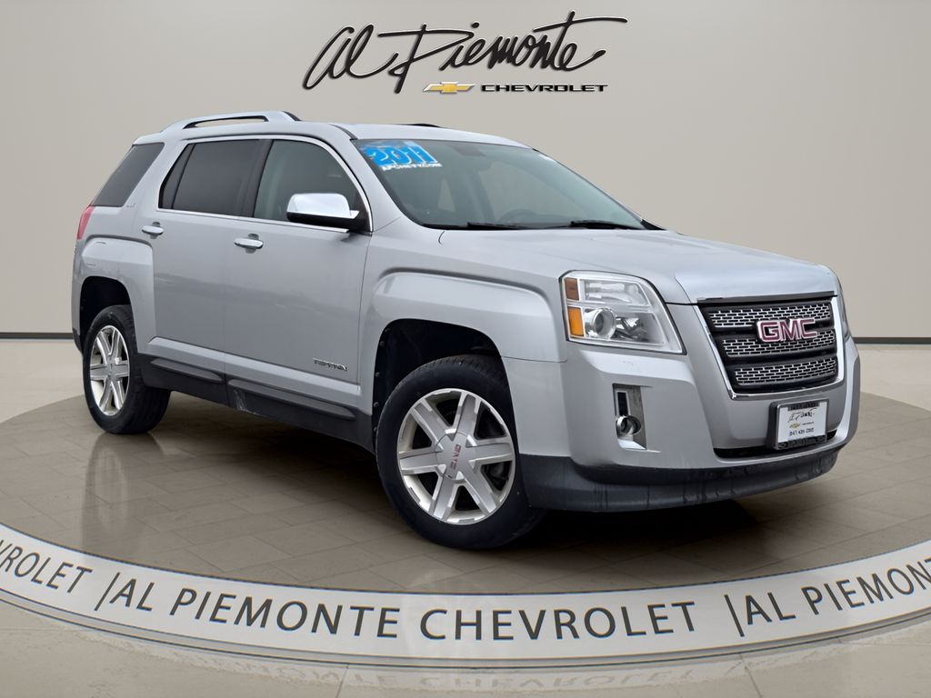 Quicksilver Metallic 2011 GMC Terrain SLT2 SUV / Crossover Front-Wheel Drive 6-Speed Automatic