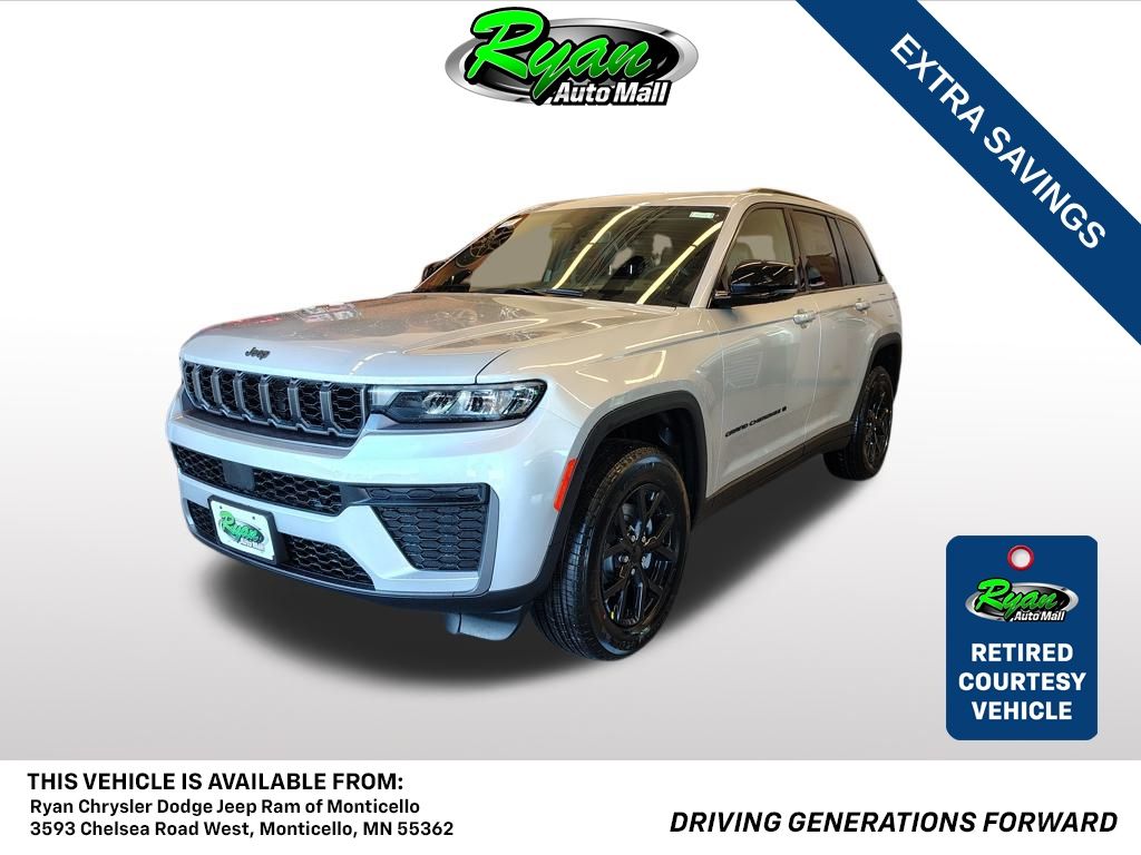 Silver Zynith 2026 Jeep Grand Cherokee SUV / Crossover Four-Wheel Drive 8-Speed Automatic