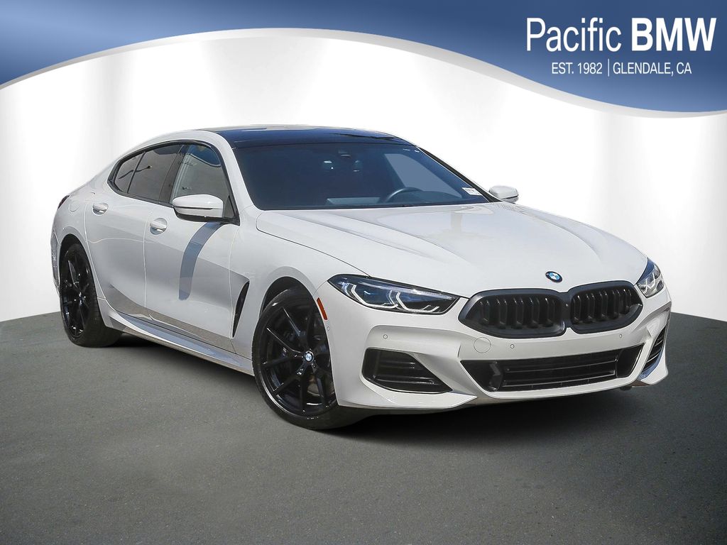 Alpine White 2024 BMW 8 Series 840i Gran Coupe RWD Coupe Rear-Wheel Drive 8-Speed Automatic