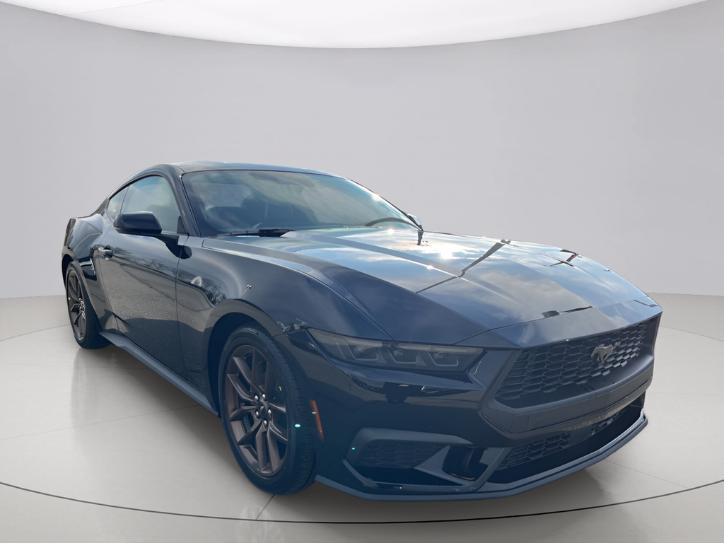 Shadow Black 2026 Ford Mustang Coupe Rear-Wheel Drive Automatic