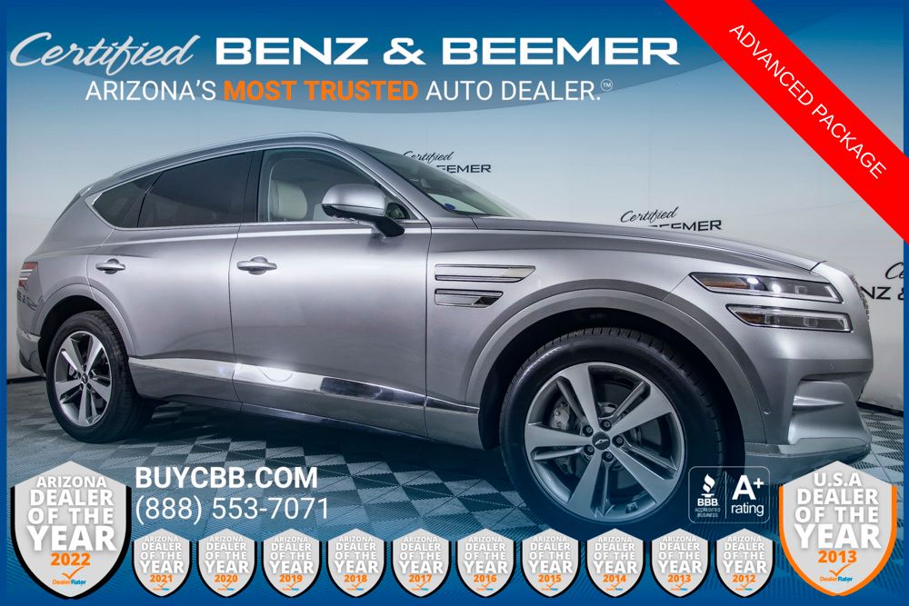 Savile Silver 2023 Genesis GV80 2.5T AWD SUV / Crossover All-Wheel Drive 8-Speed Automatic