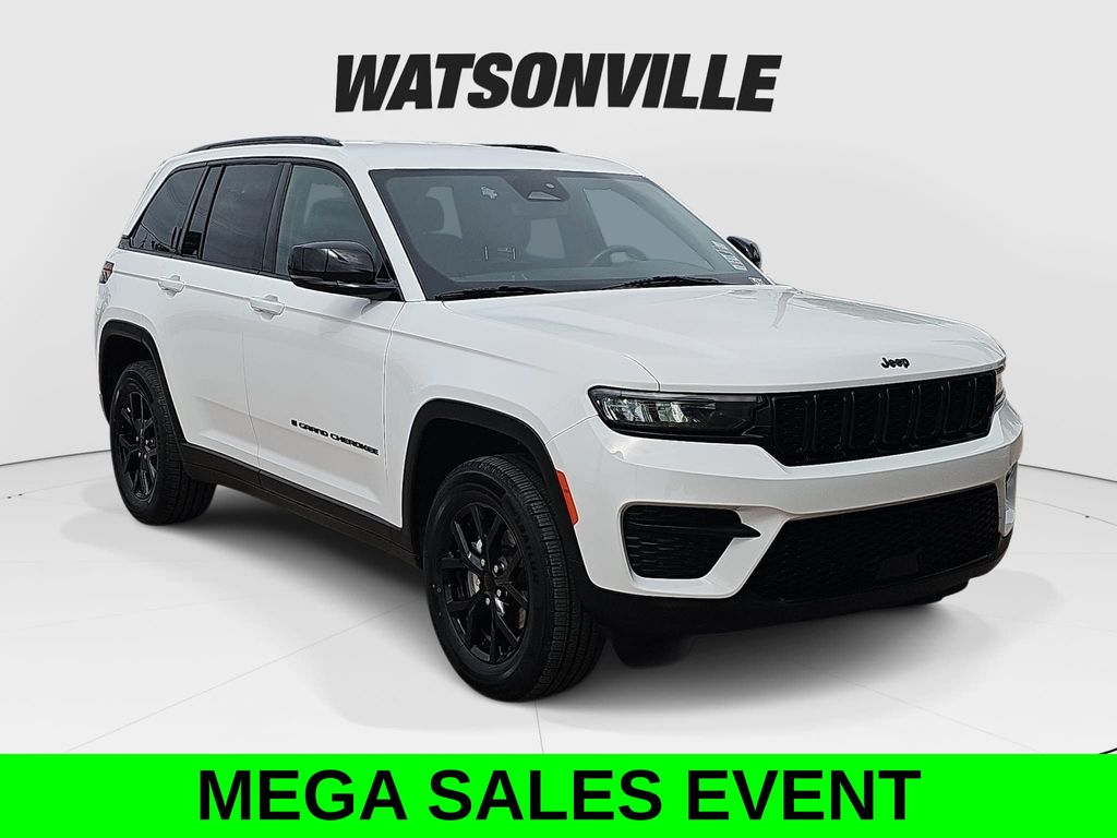 Bright White Clearcoat 2024 Jeep Grand Cherokee SUV / Crossover Four-Wheel Drive 8-Speed Automatic