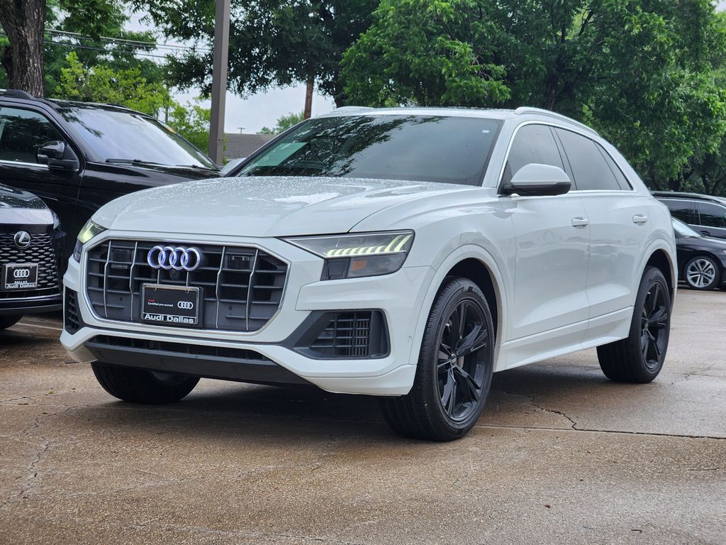 used 2023 Audi Q8 car, priced at $44,422