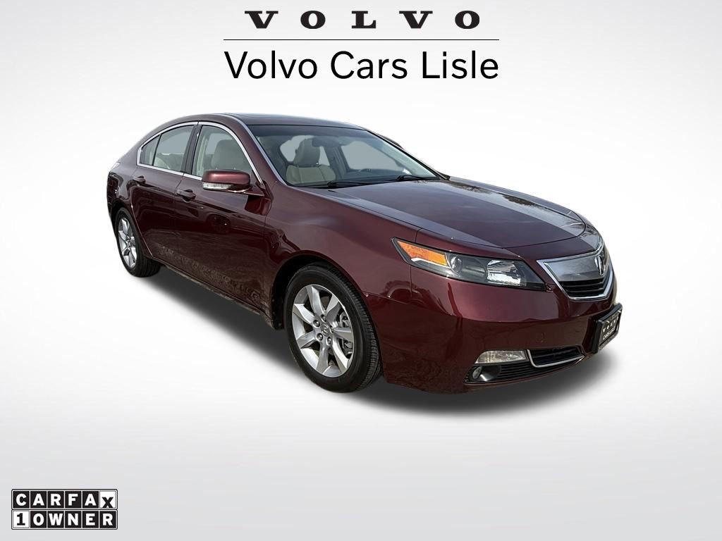 Basque Red Pearl 2012 Acura TL FWD with Technology Package Sedan Front-Wheel Drive 6-Speed Automatic