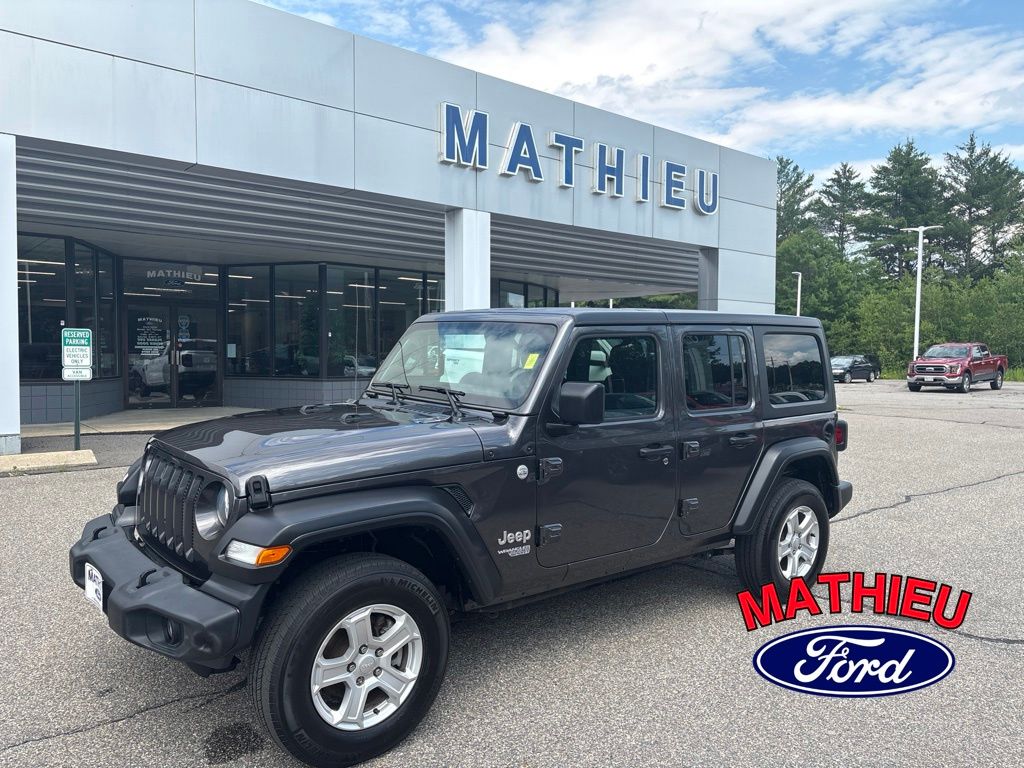 Gray (Granite Crystal Metallic Clearcoat) 2019 Jeep Wrangler SUV / Crossover Four-Wheel Drive 8-Speed Automatic