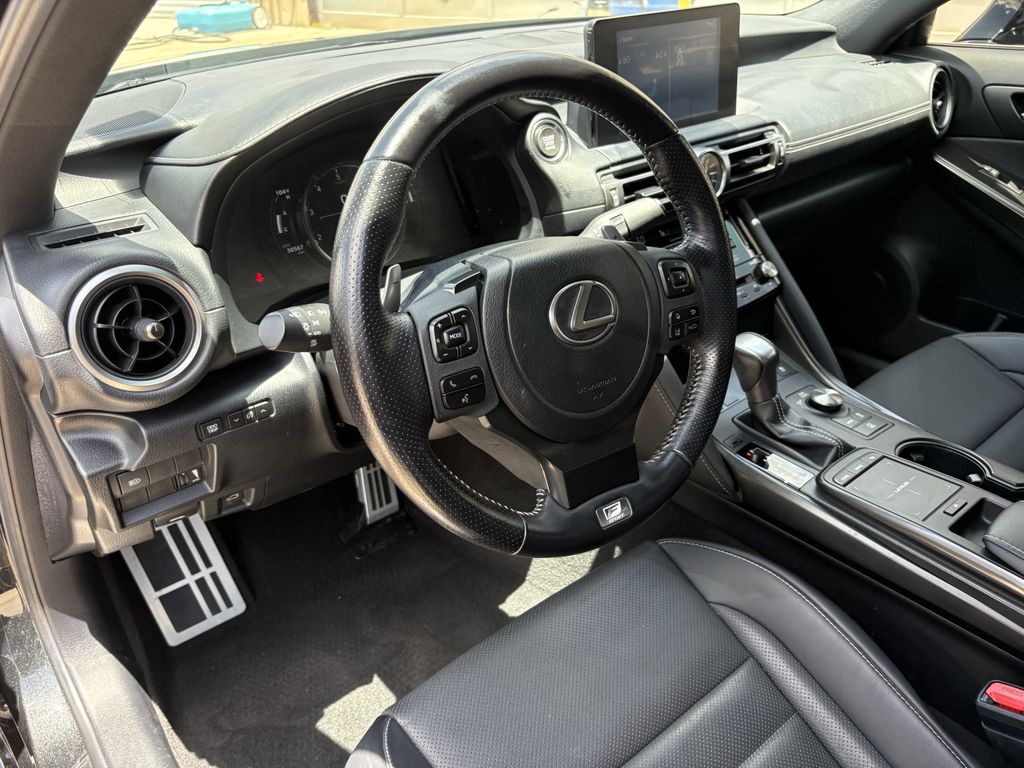 2022 Lexus IS 350 F SPORT Black at Westside Lexus