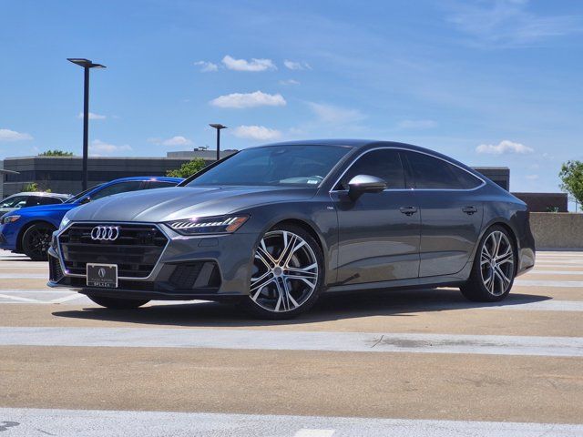 Daytona Gray Pearl Effect 2019 Audi A7 Sedan All-Wheel Drive 7-Speed Automatic