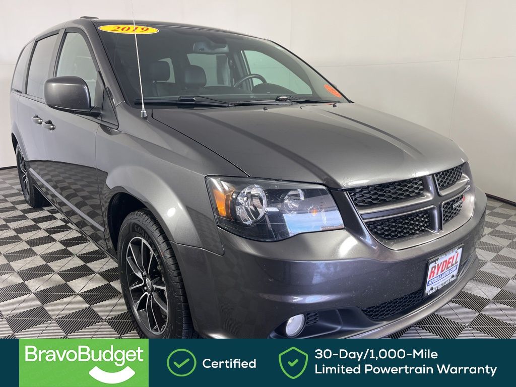 Gray (Granite Pearlcoat) 2019 Dodge Grand Caravan GT FWD Minivan Front-Wheel Drive 6-Speed Automatic
