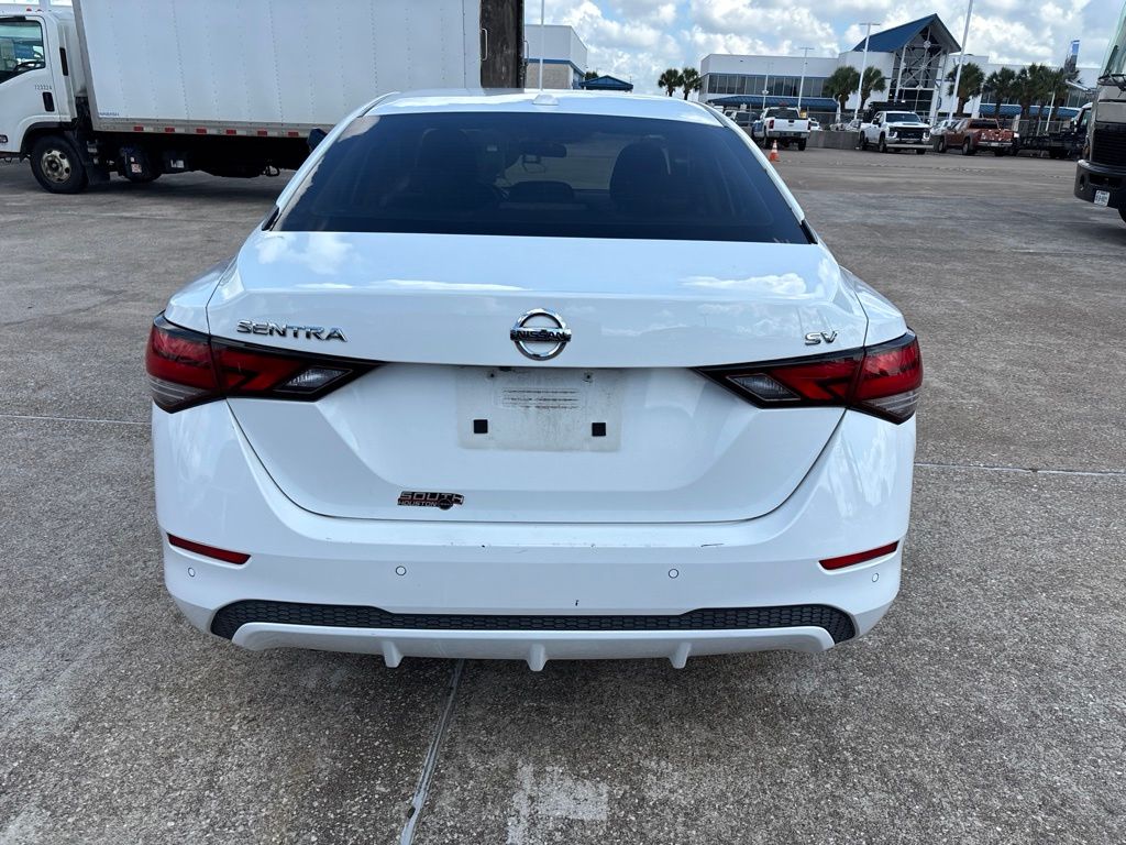 2022 Nissan Sentra SV White at Wharton Ford