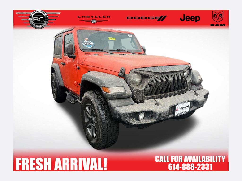 Punkn Metallic Clearcoat 2023 Jeep Wrangler Sport S 2-Door 4WD SUV / Crossover Four-Wheel Drive 8-Speed Automatic