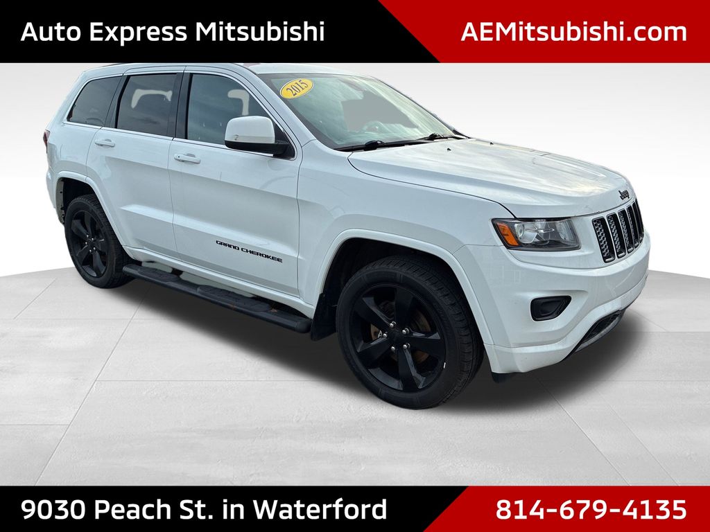 2015 Jeep Grand Cherokee Altitude White at Bob Ruth Ford